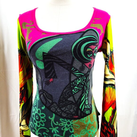 Vintage Custo of Barcelona Shirt - Made in Spain - Size M - Picture 5 of 12